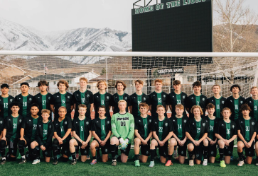 soccer team photoshoot