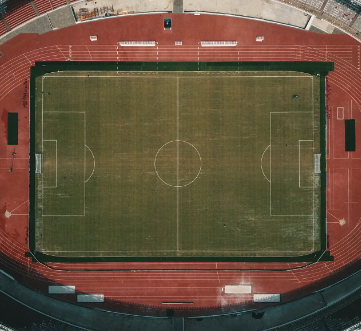 track &field from above