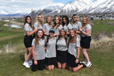 golf women team photoshoot