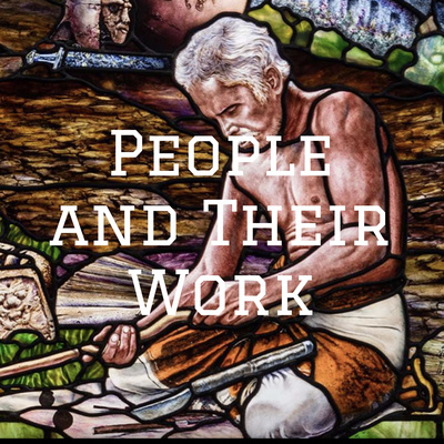 People and their work logo