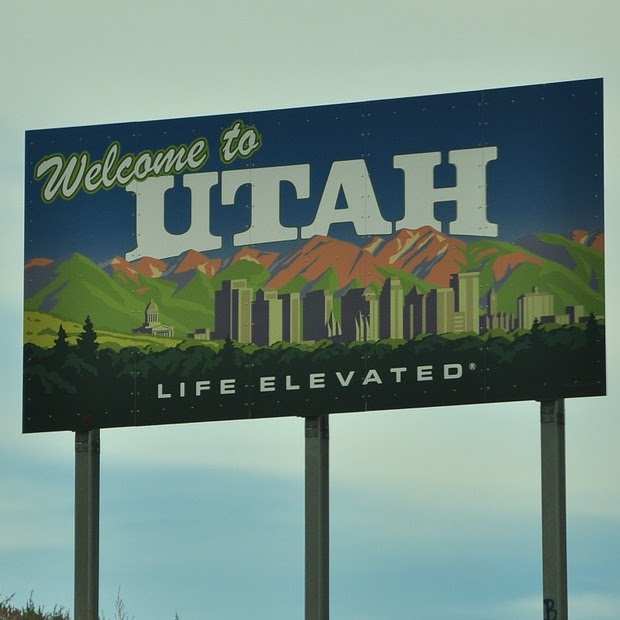 UTAH sign