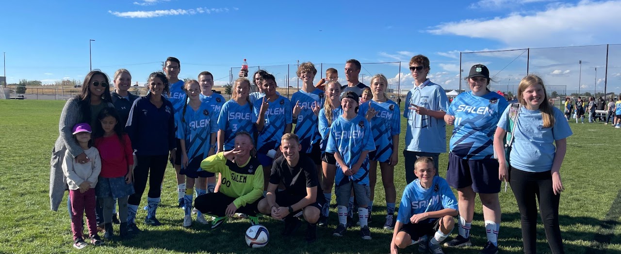 soccer team on the field