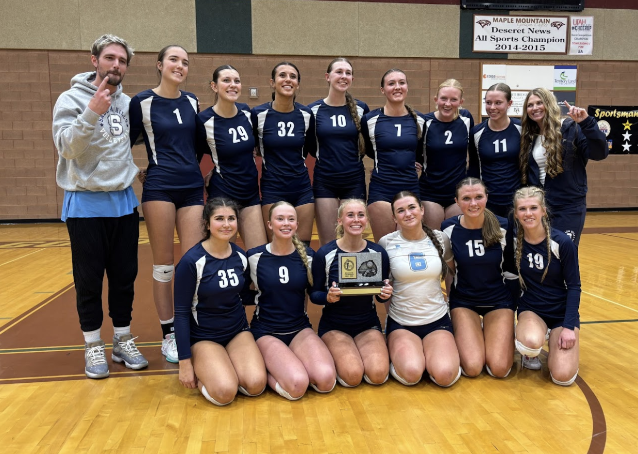 Girl's Volleyball Team Region Champs