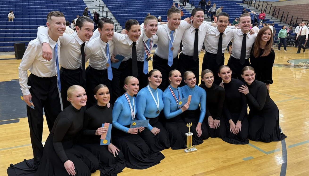 Ballroom Dance Team awarded Gold 1st place! 