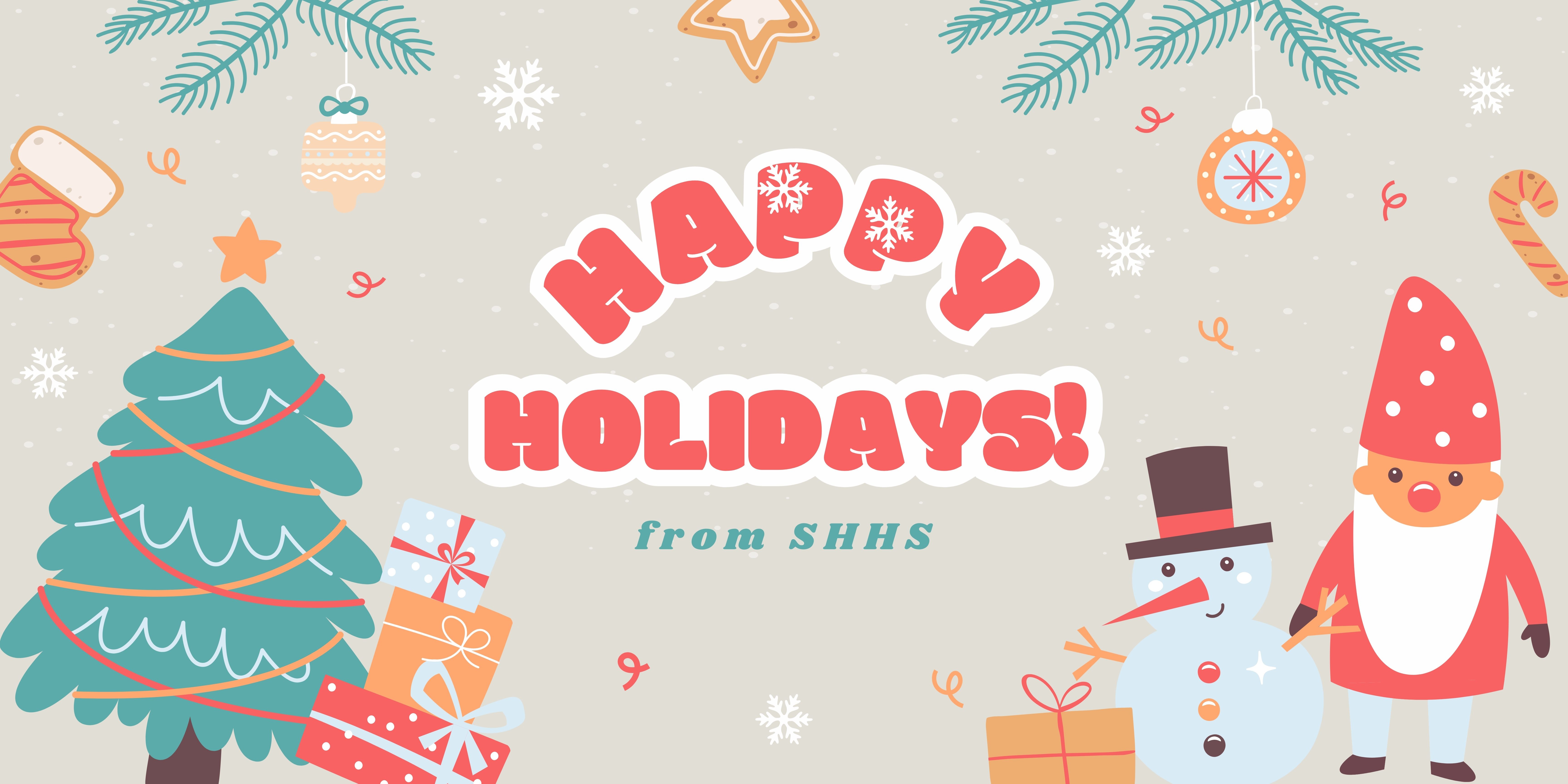 Happy Holidays banner