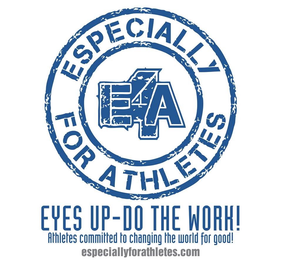 Especially for Athletes - Eyes up do the work - Athletes committed to changing the world for good