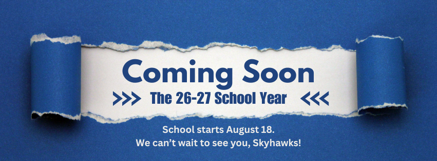 School starts August 18.