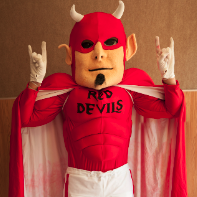 Red Devils Mascot