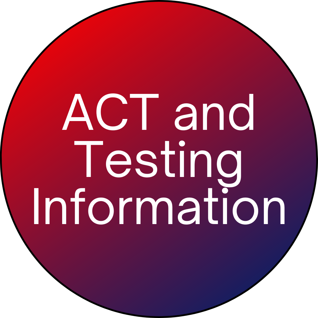 ACT and Testing Information