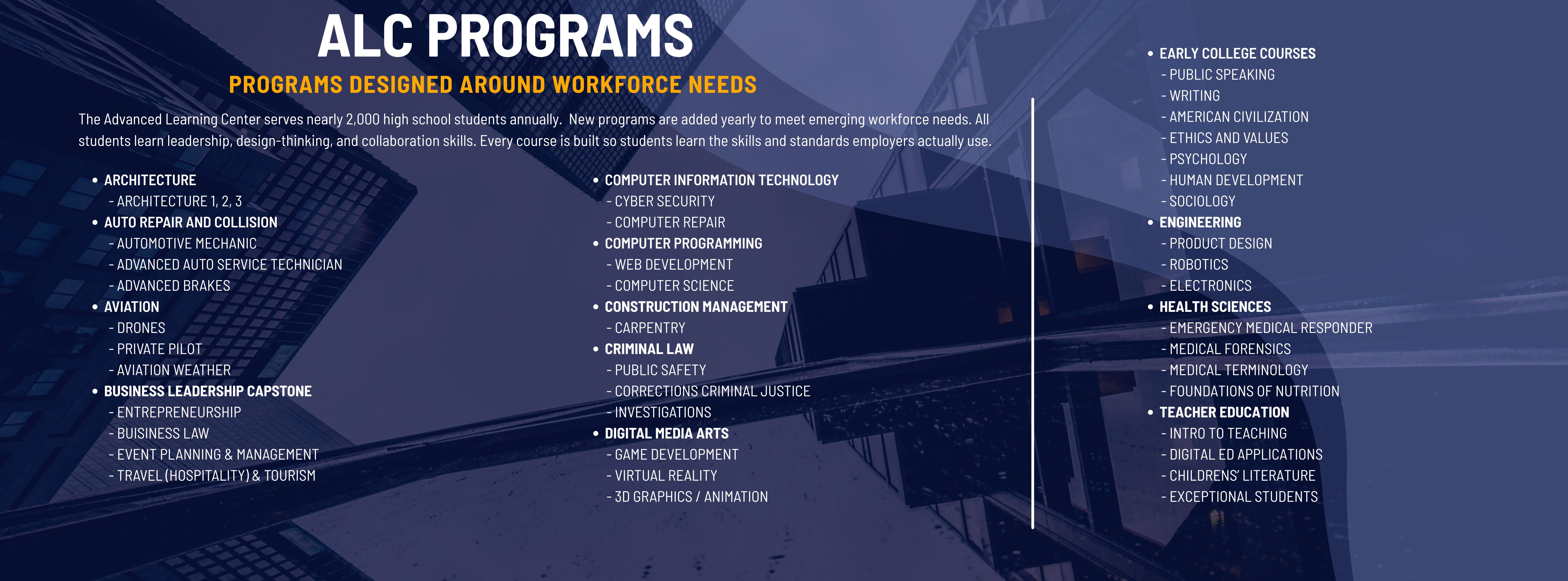 ALC Programs