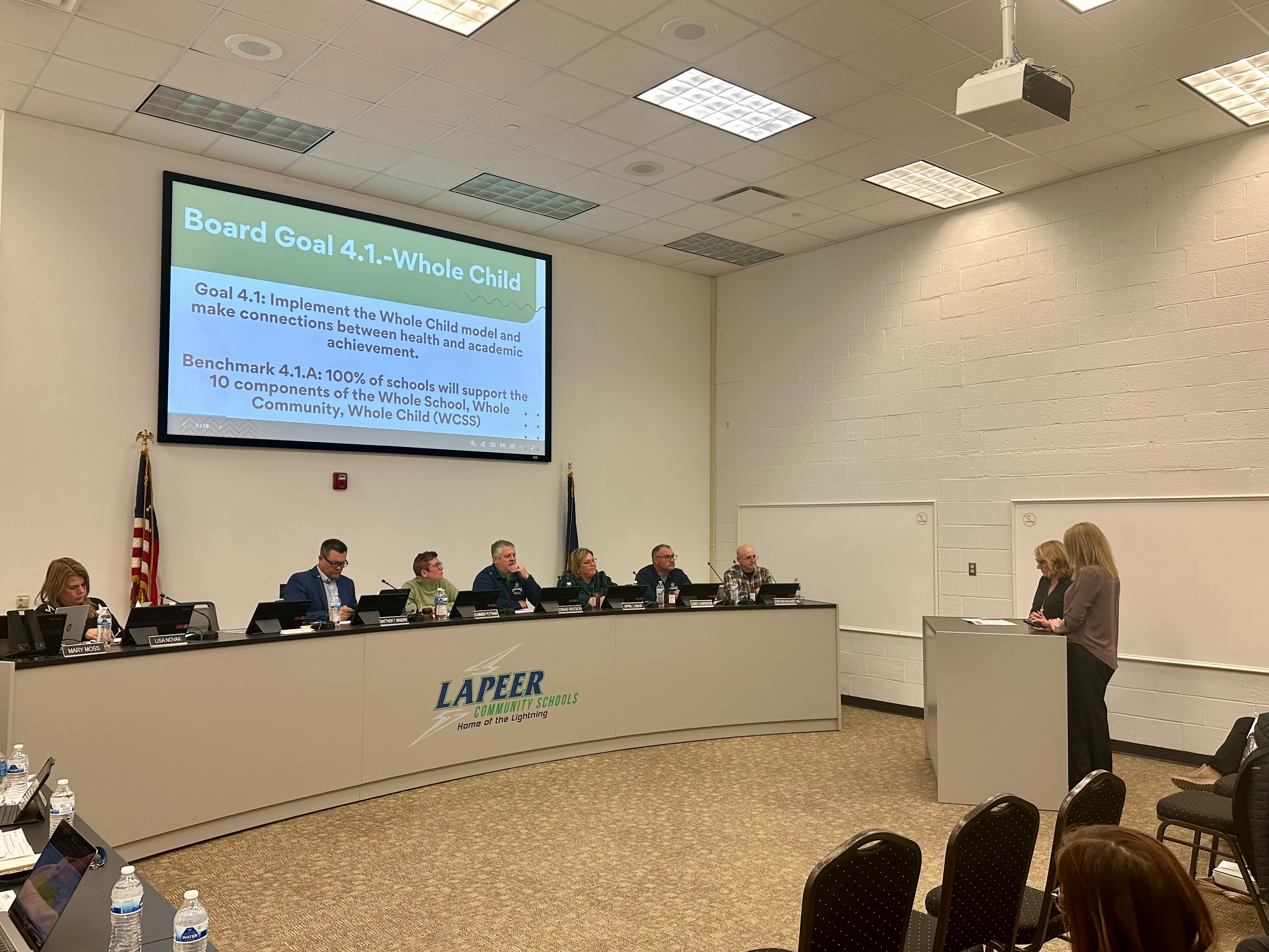 board meeting in progress