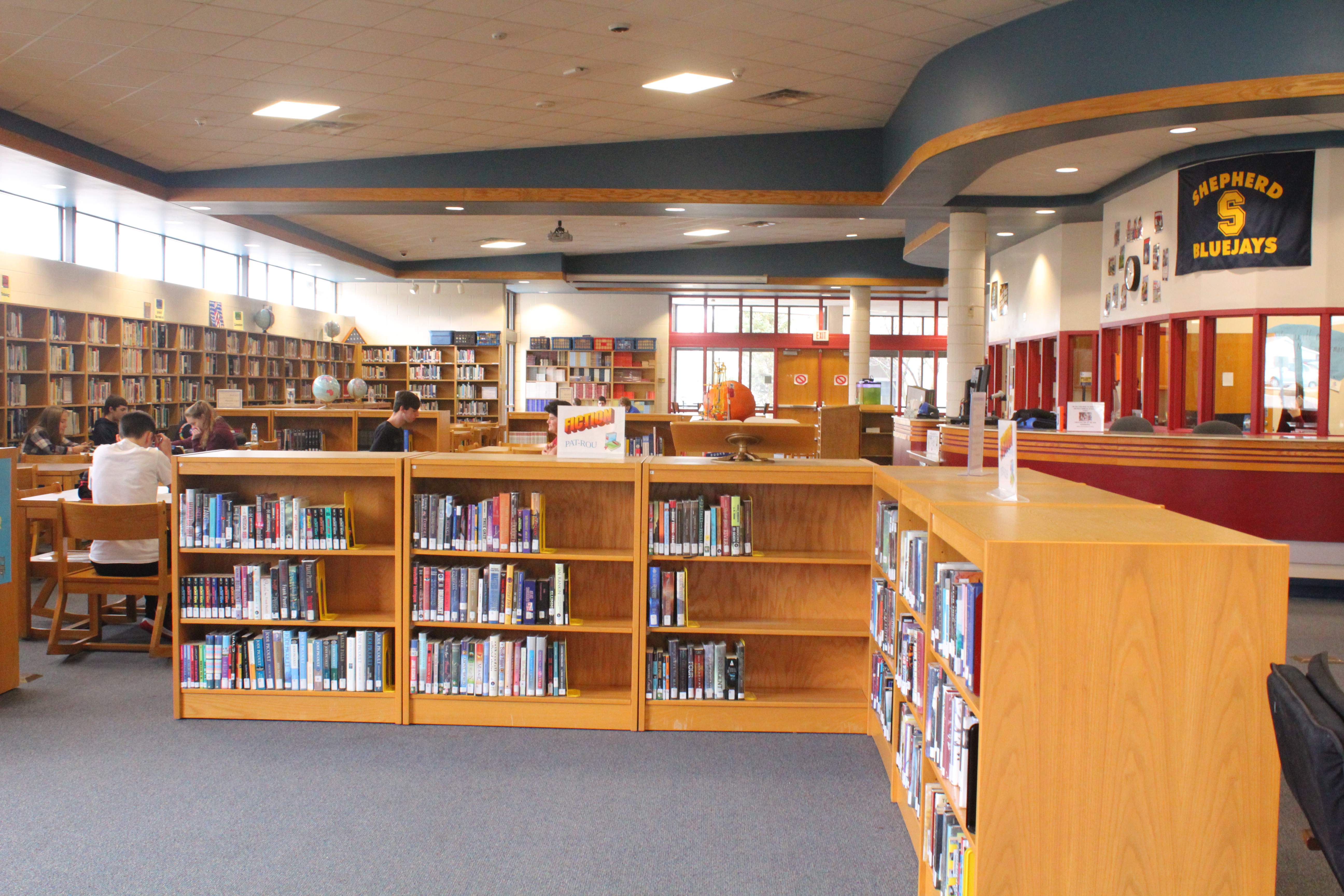 A photo of the library.