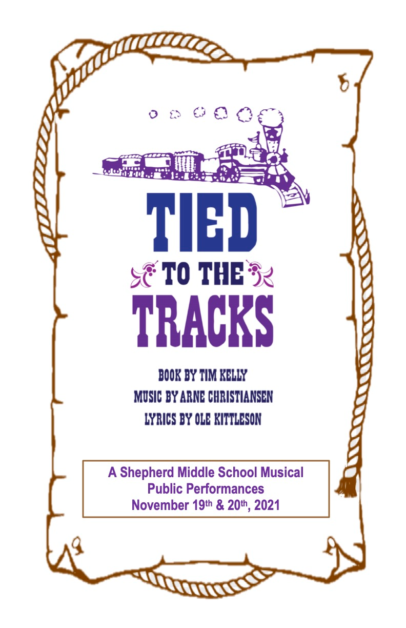 Tied to the Tracks - MS Drama Poster
