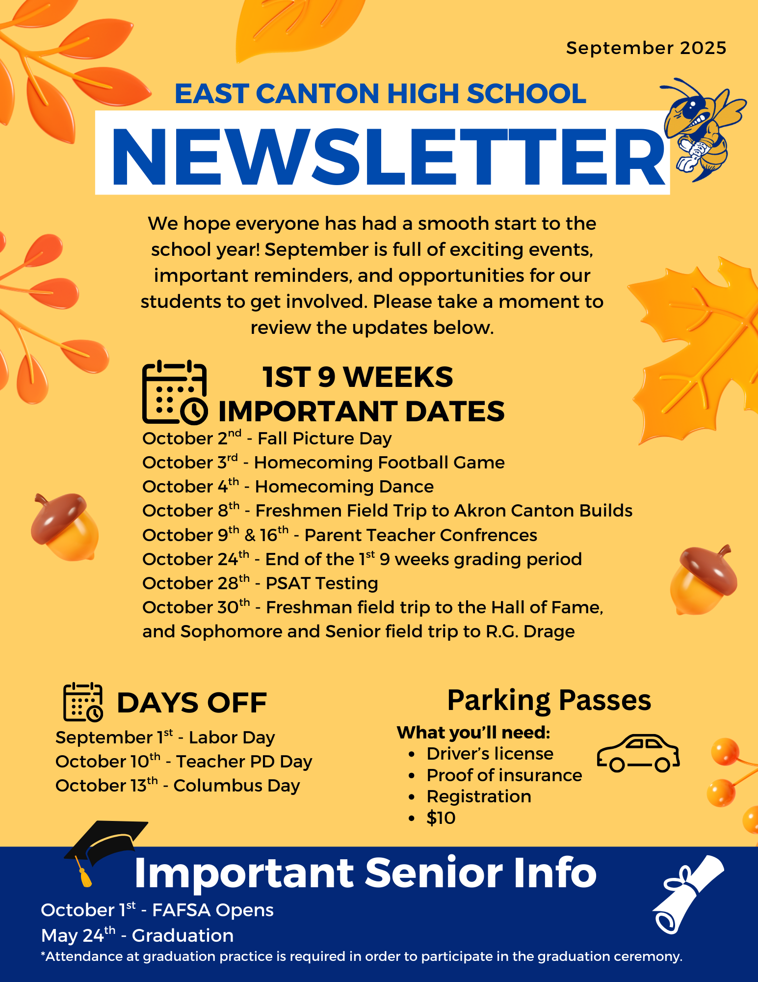 September Newsletter