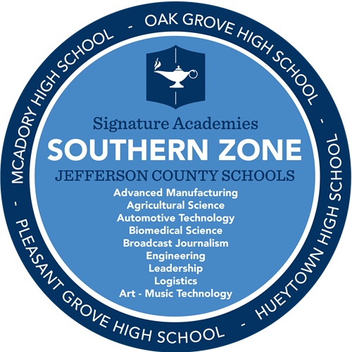 Badge Advertising JEFCOED Southern Zone Academies