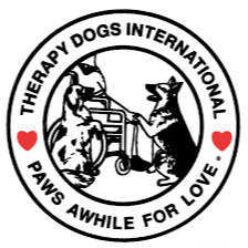 therapy dogs international - paws awhile for love