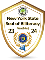 World Language Seal of Biliteracy 5 year Badge