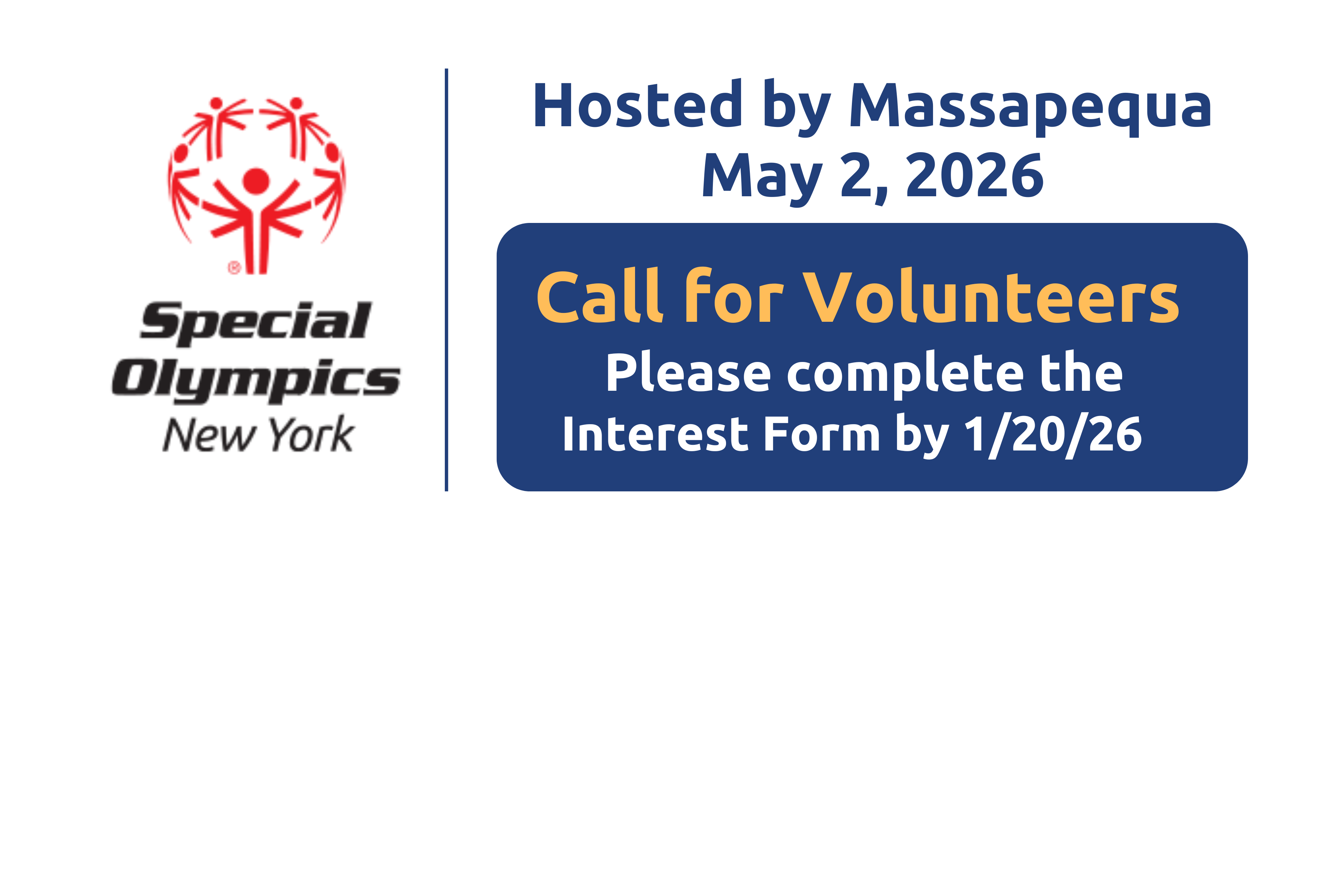 Special Olympics Graphic