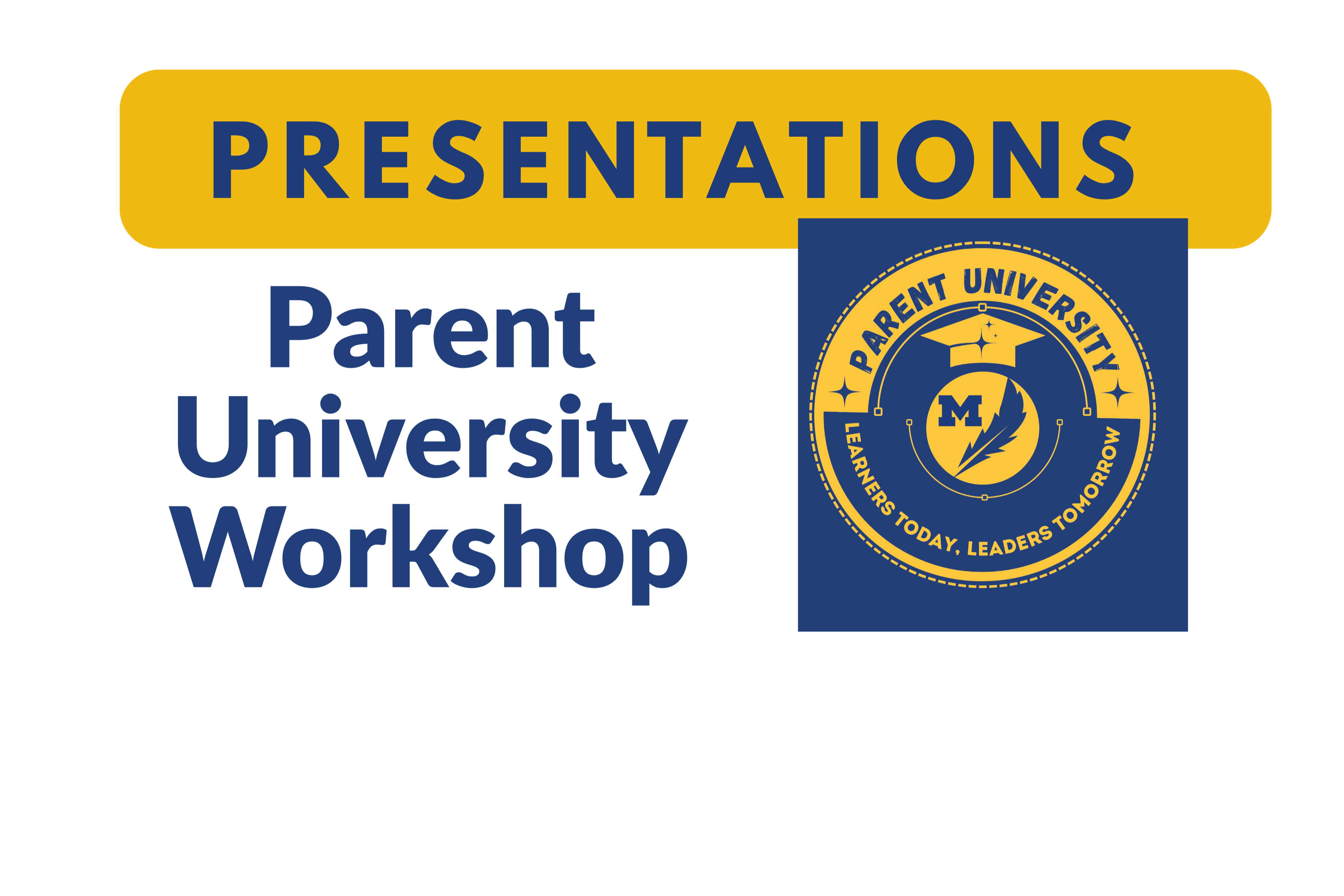 Parent University Presentations Image