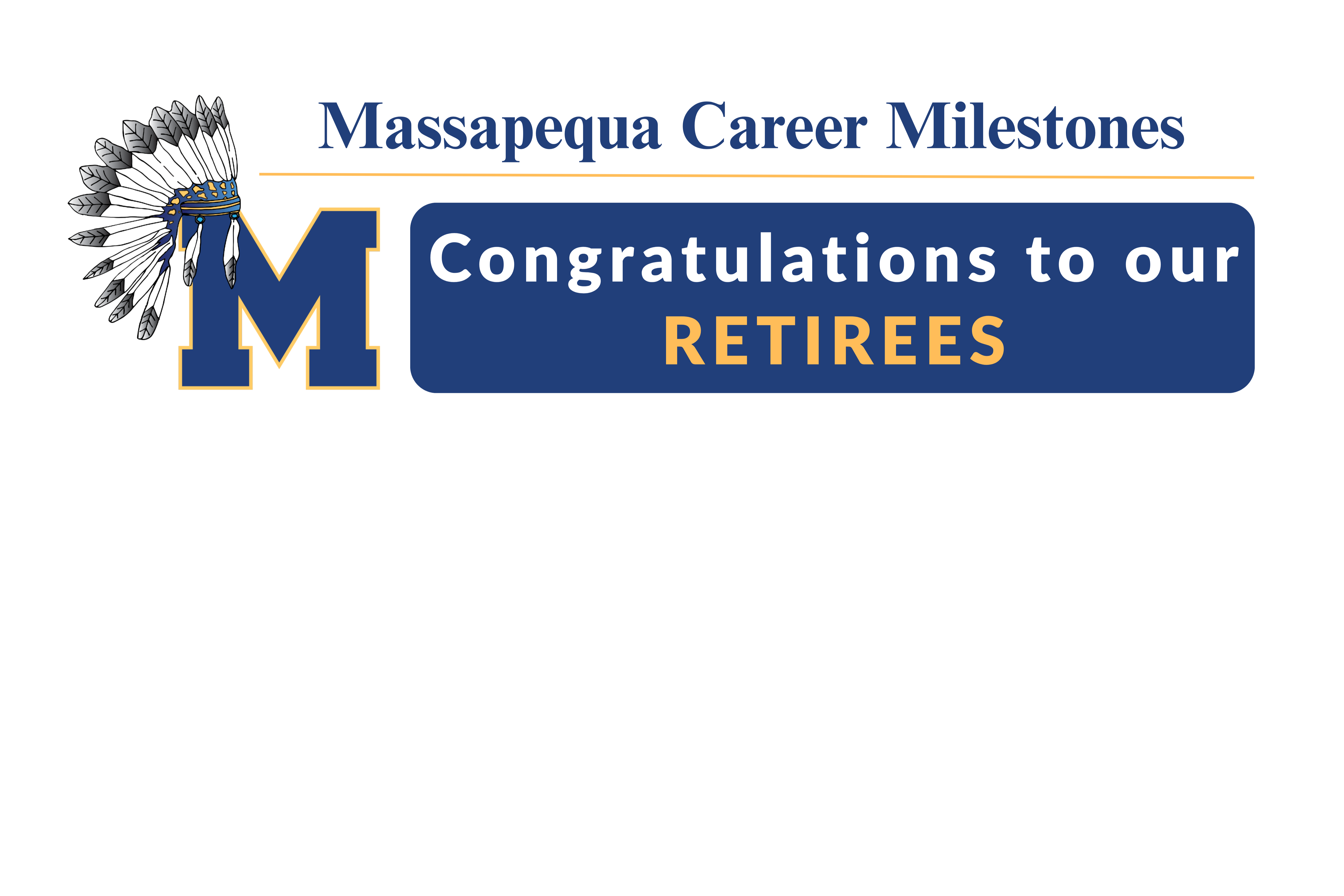 Congratulations to Our Retirees