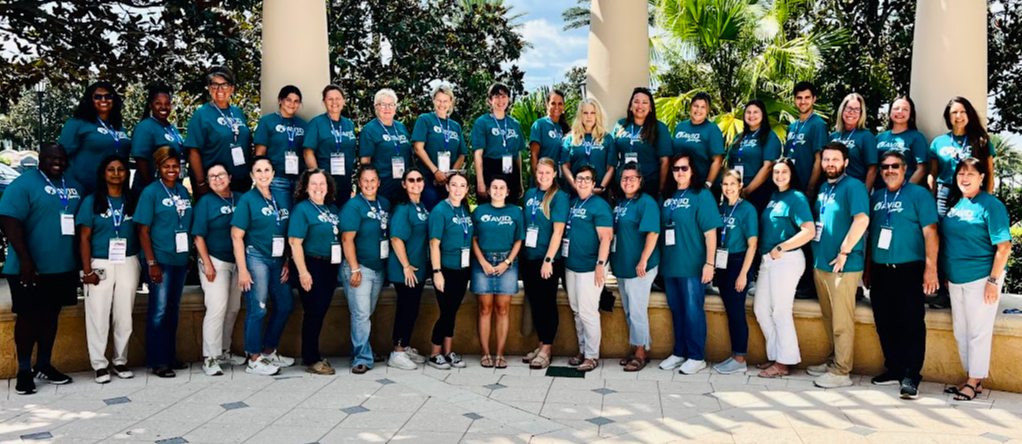 AVID summer institute attendees