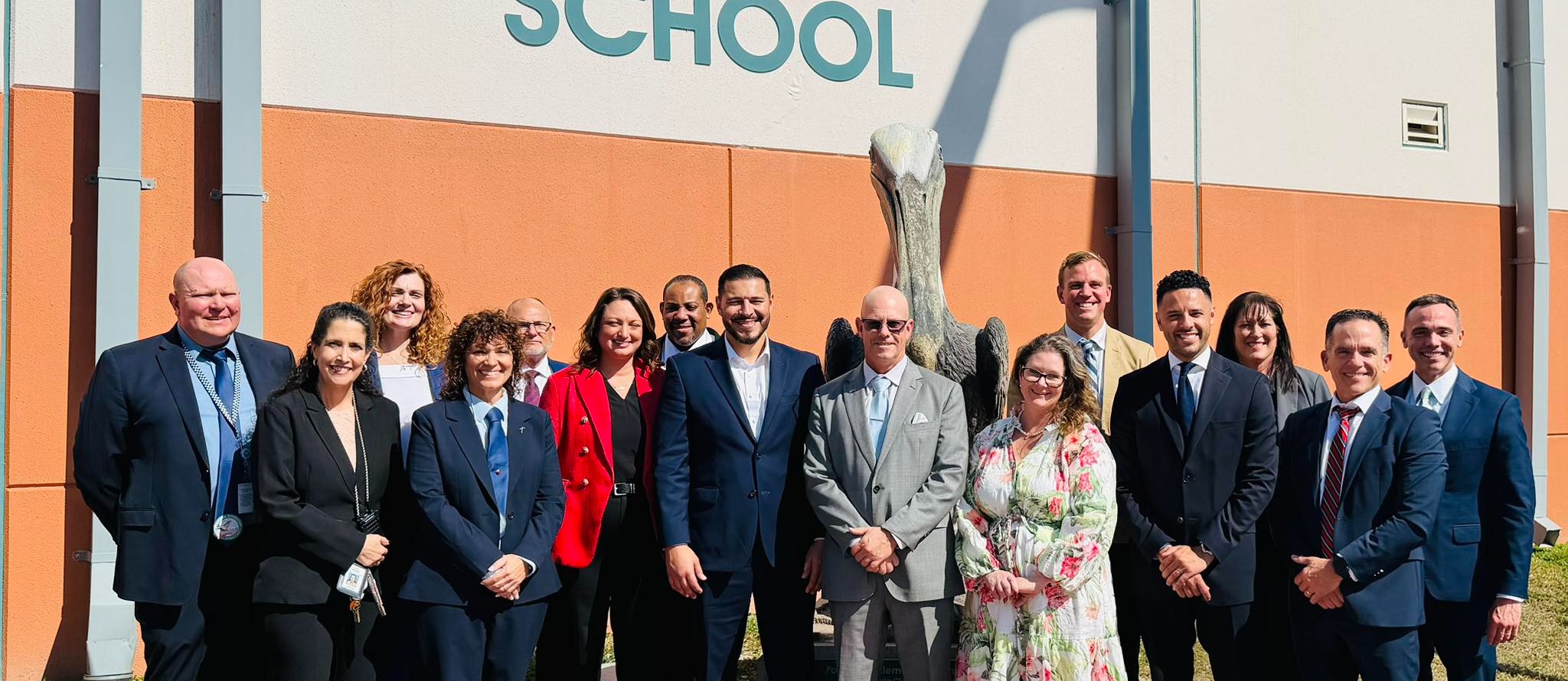 Group at POI including FLDOE Commissioner