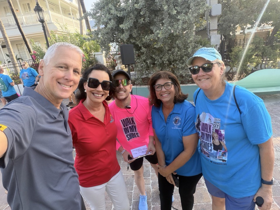 Group walking for awareness