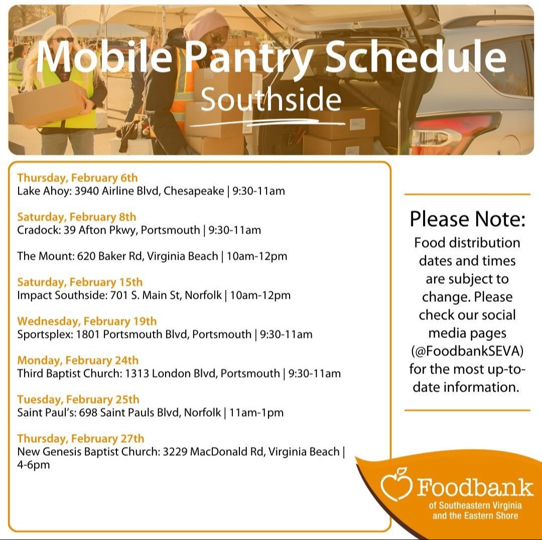 February 2025 Southside Mobile Pantry