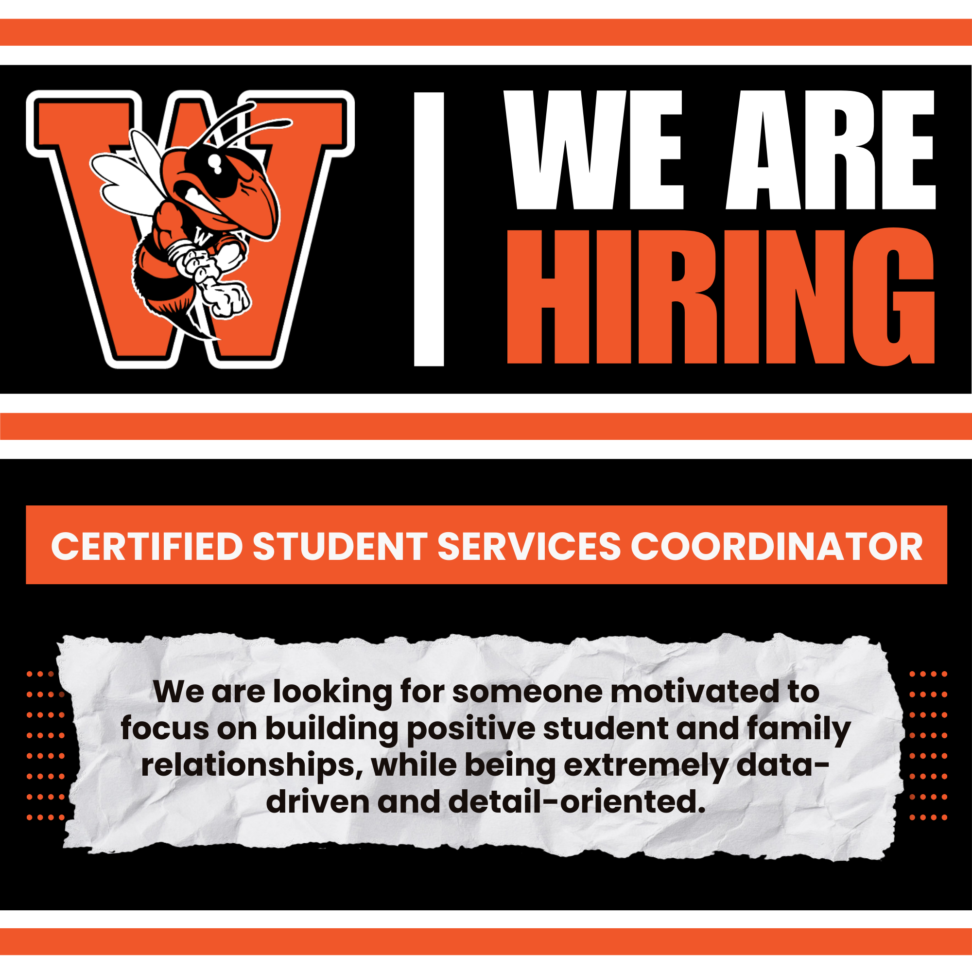 Certified Student Services Coordinator