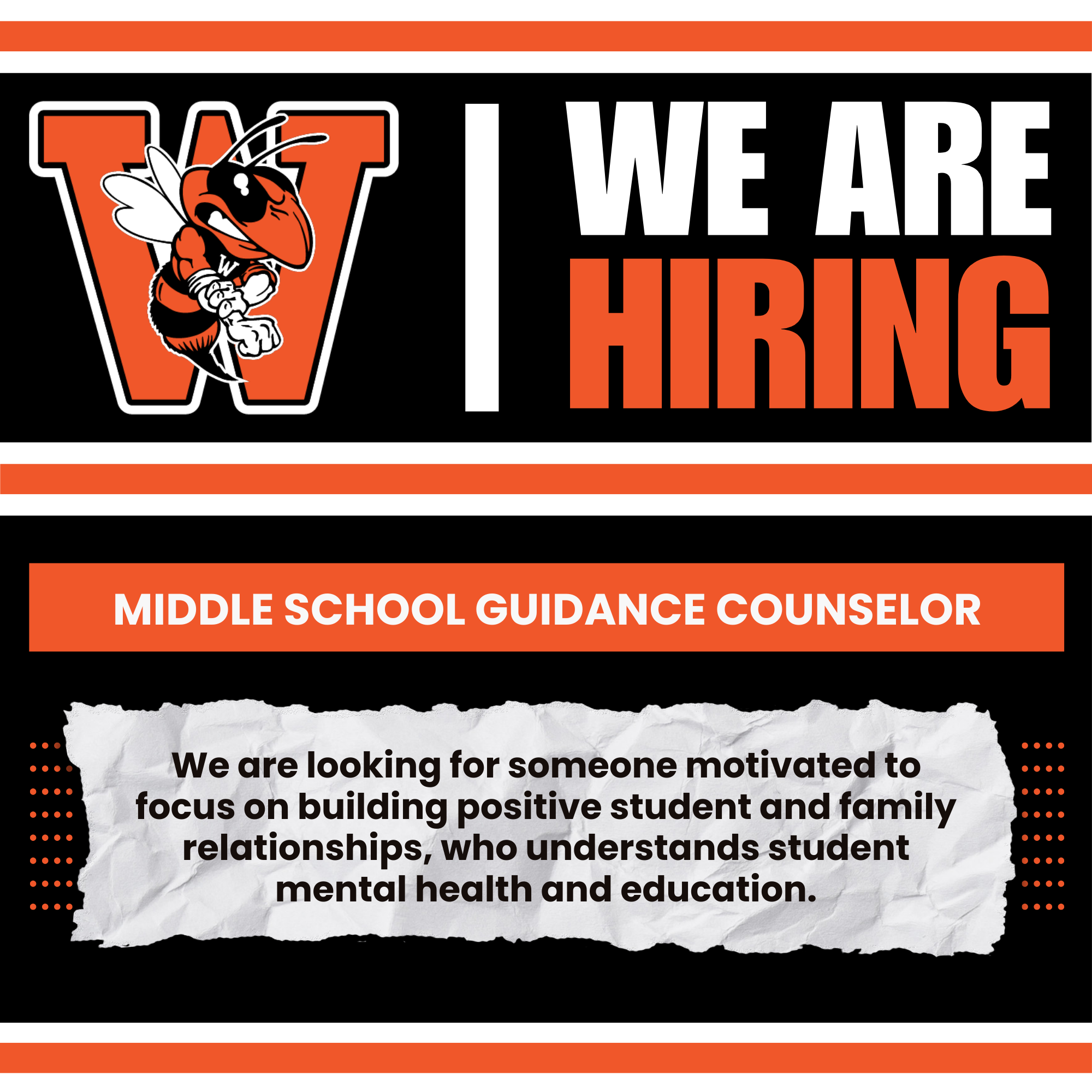 Middle School Guidance Counselor