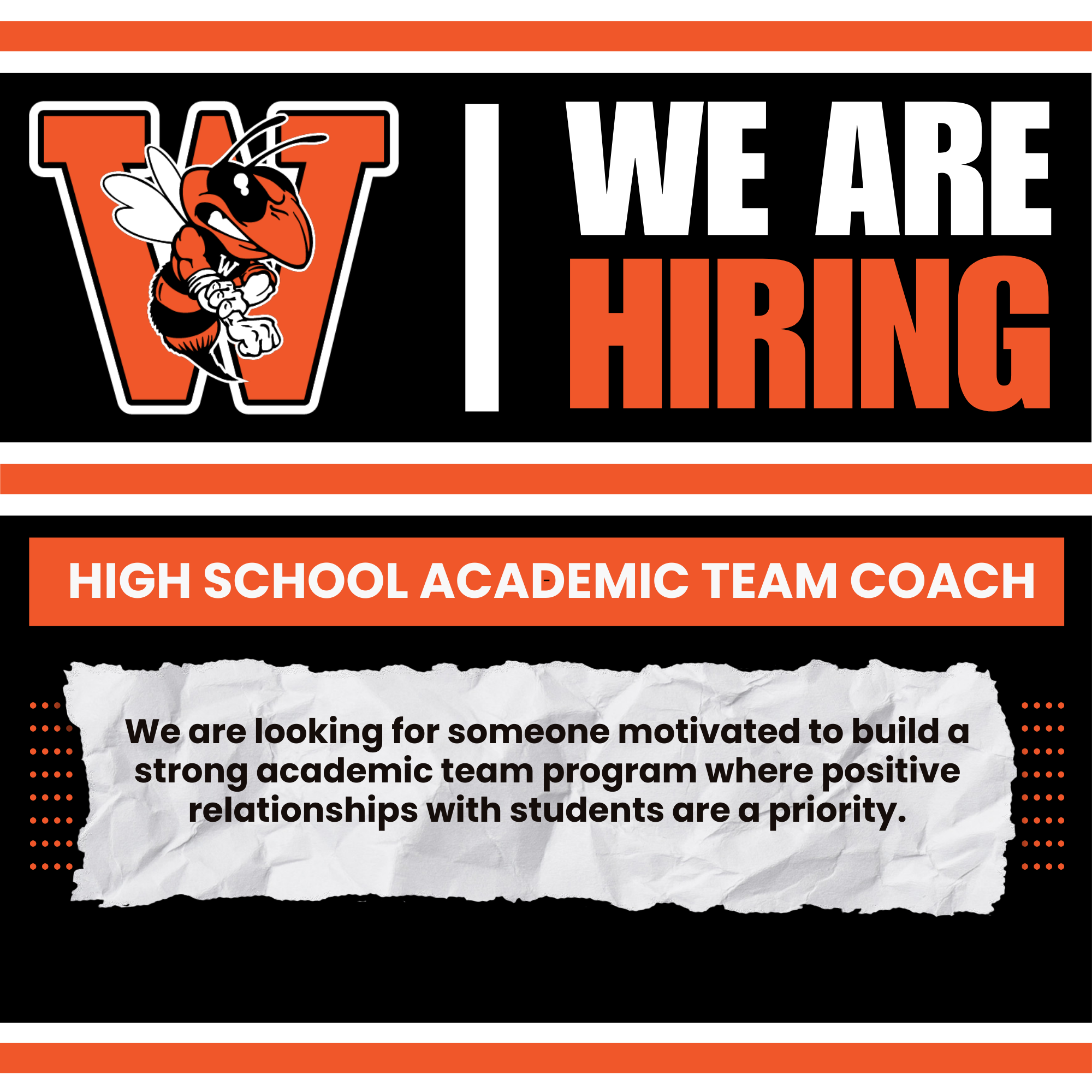 HS Academic Team Coach