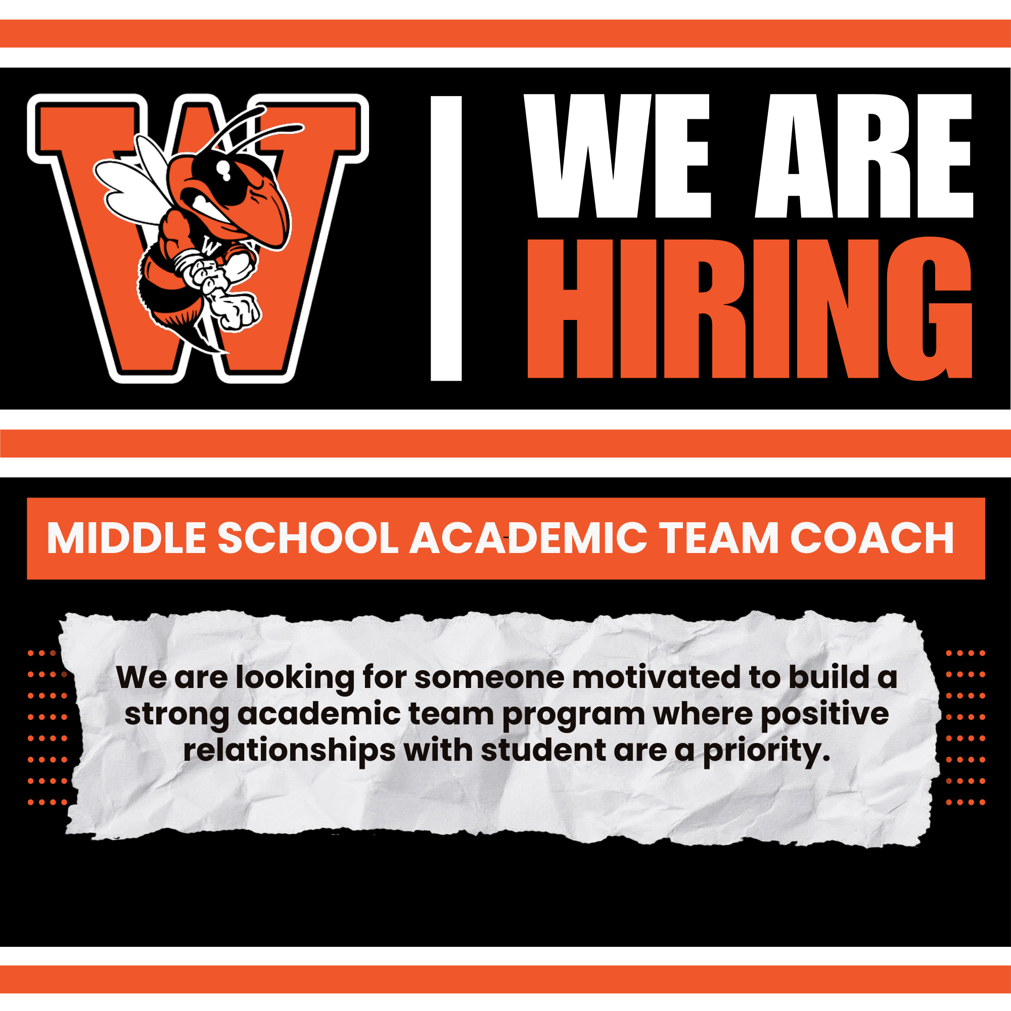 MS Academic Team Coach
