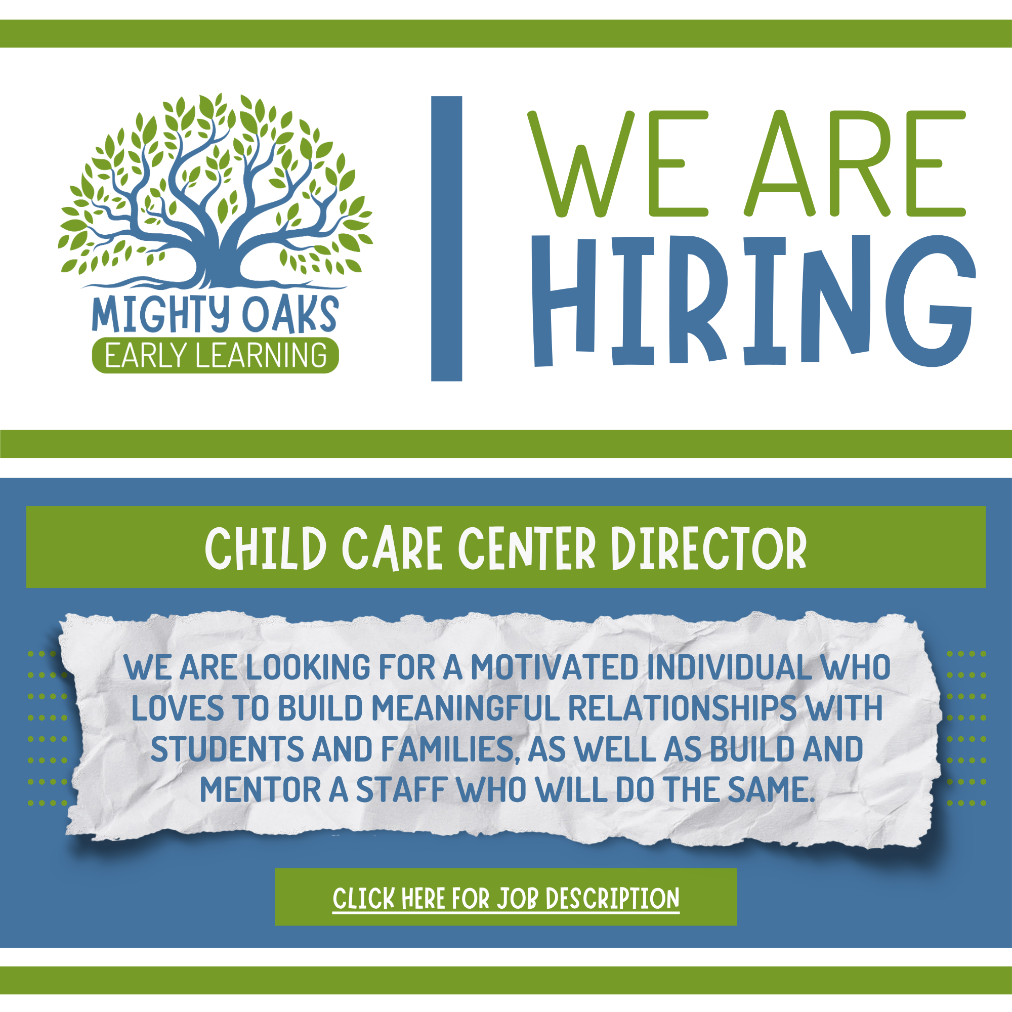 Child Care Center Director