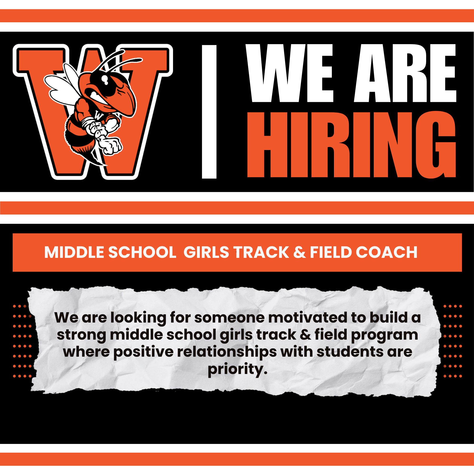 MS Girls Track & Field Coach