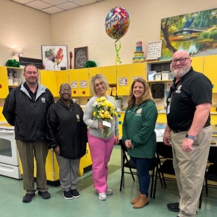 Shelly Byrd Recognized as Teacher of the Year for Northern Nash High School