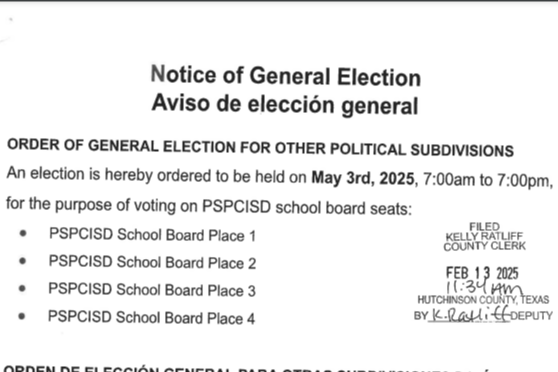 Notice of General Election