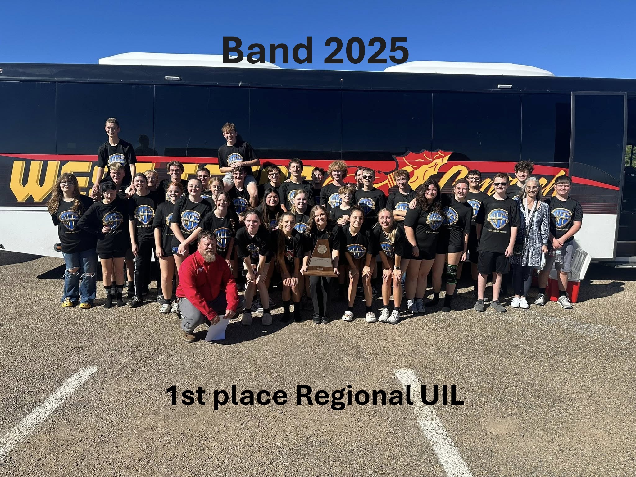 Band 1st place regional 2025
