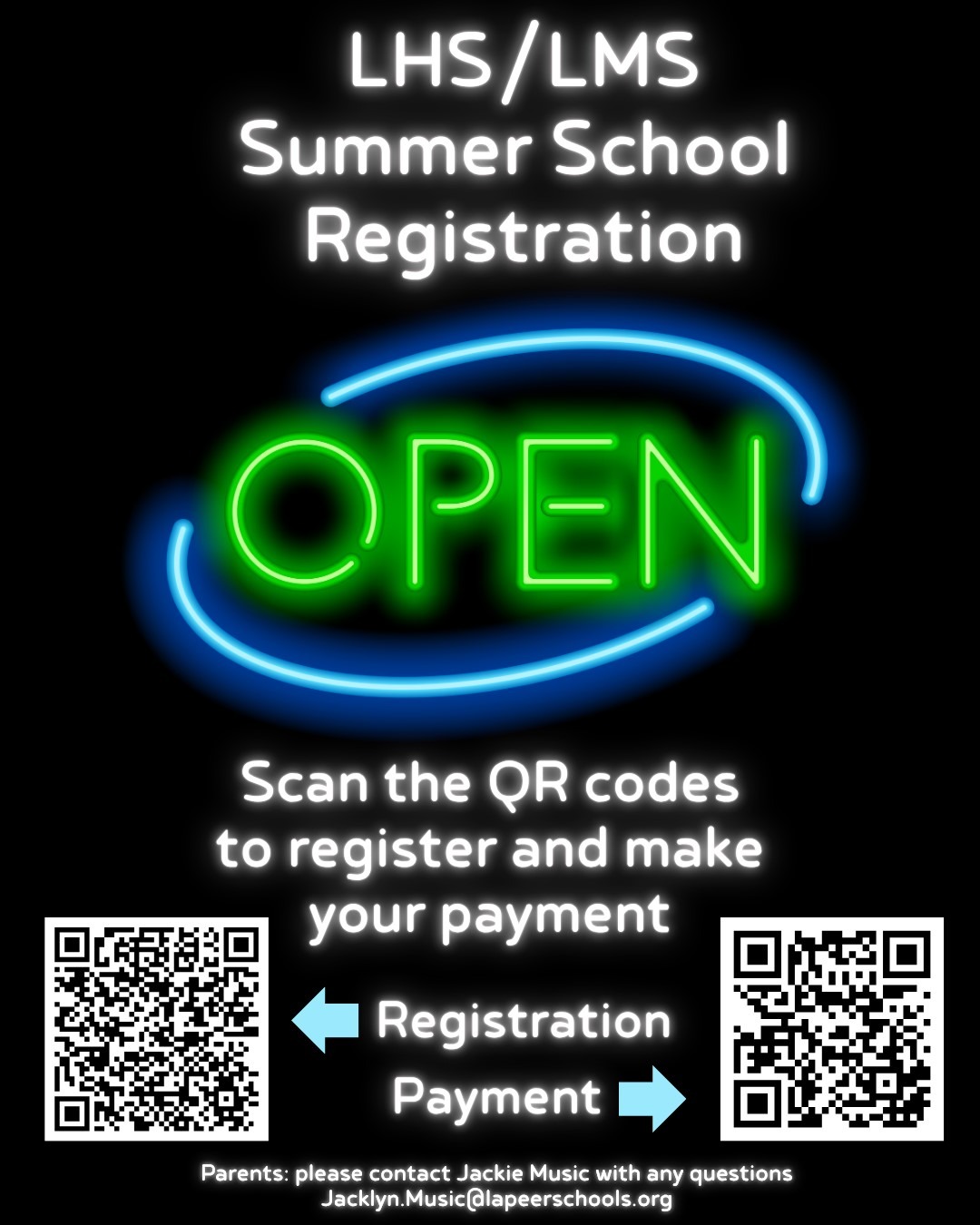 Summer School registration opening soon