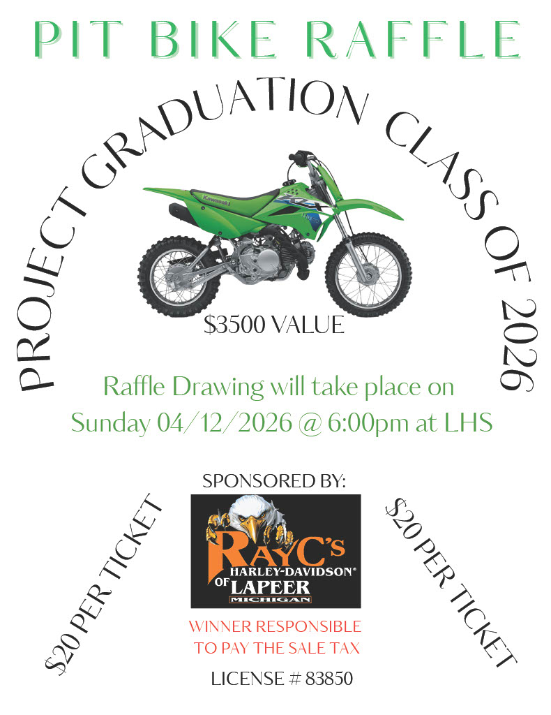 Project Graduation flyer