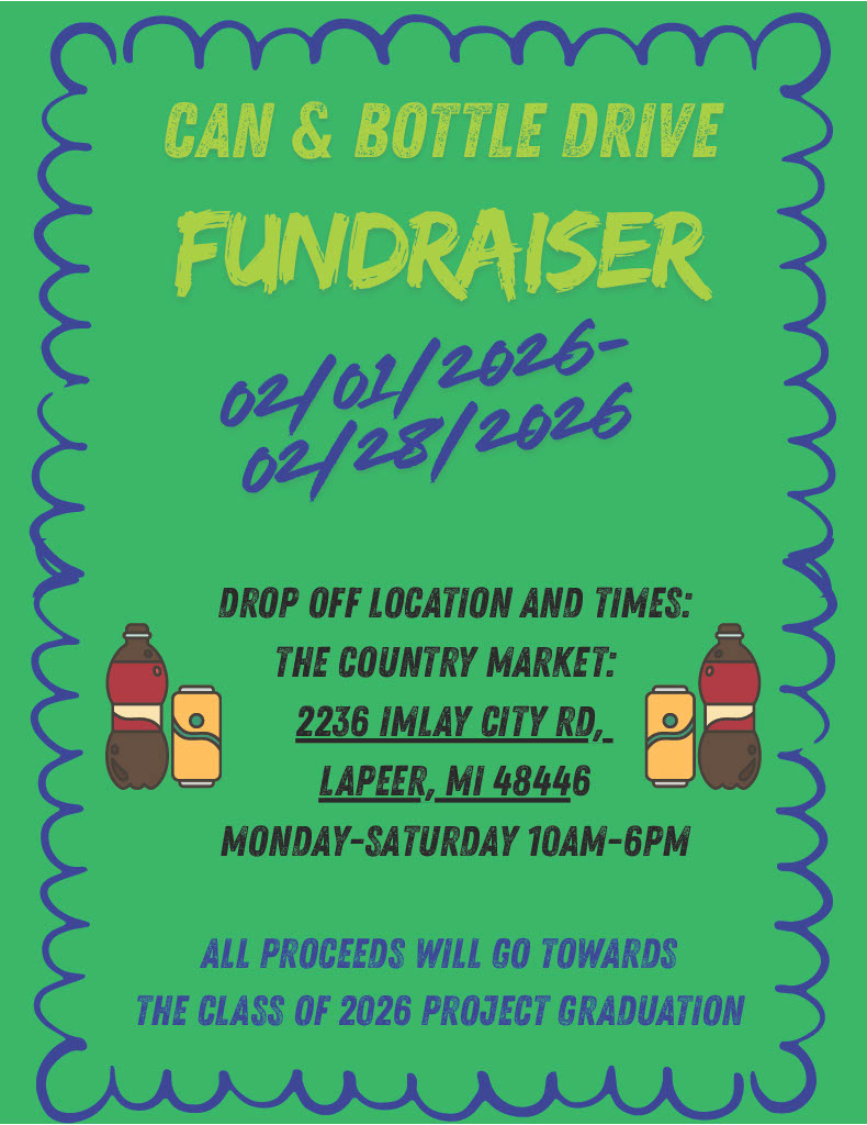 can drive for Project Graduation