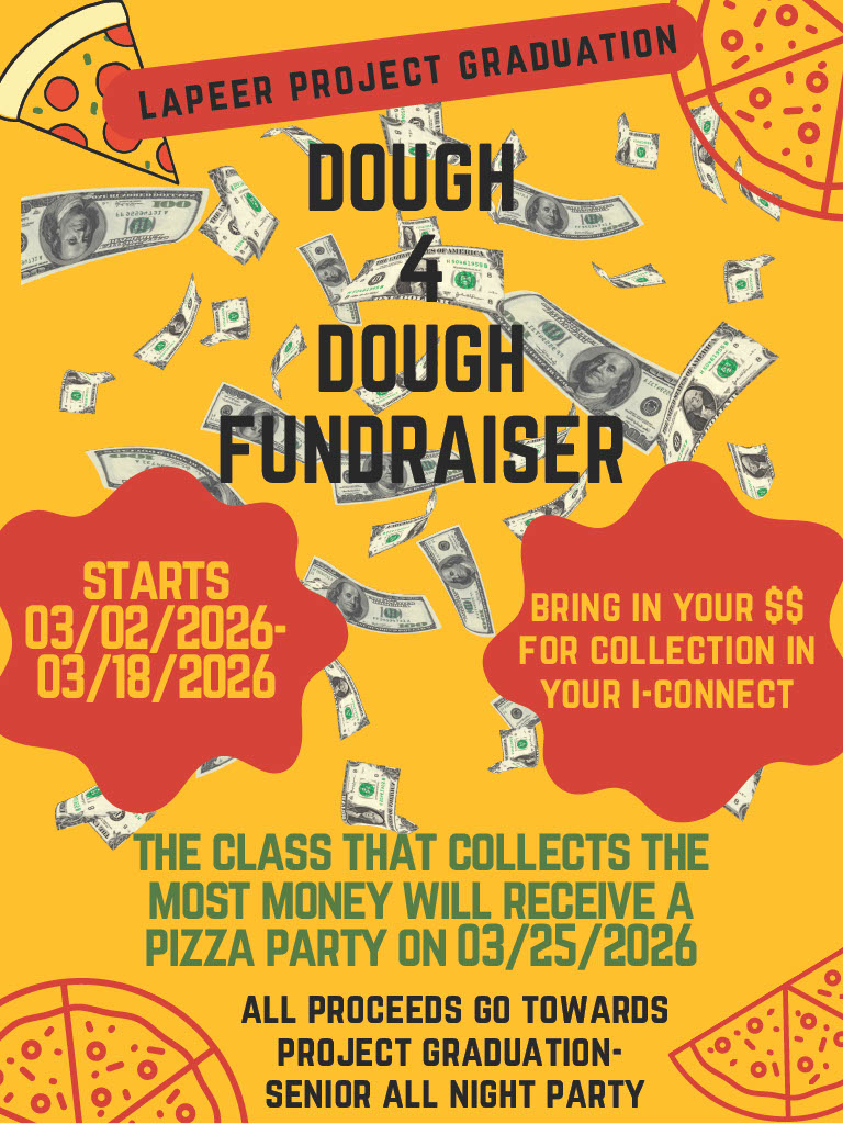 Dough 4 Dough fundraiser for Project Graduation