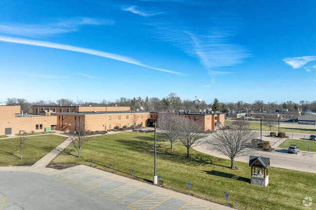 Arial View of Schools