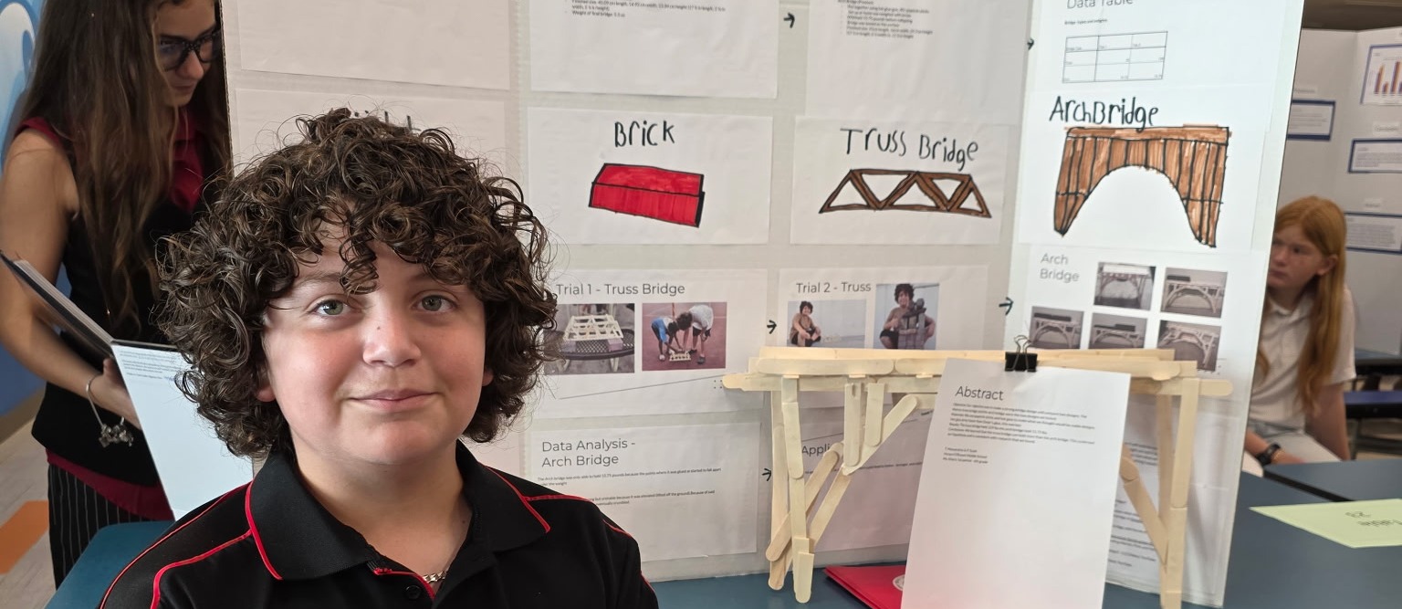 HOB Science Fair exhibit