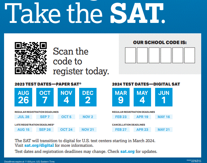 Take the SAT