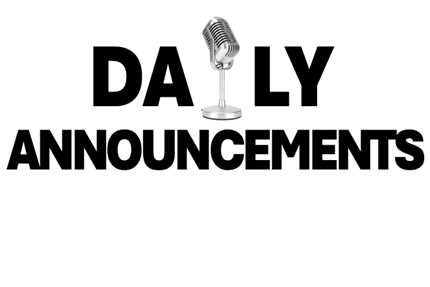 BMS Daily Announcements