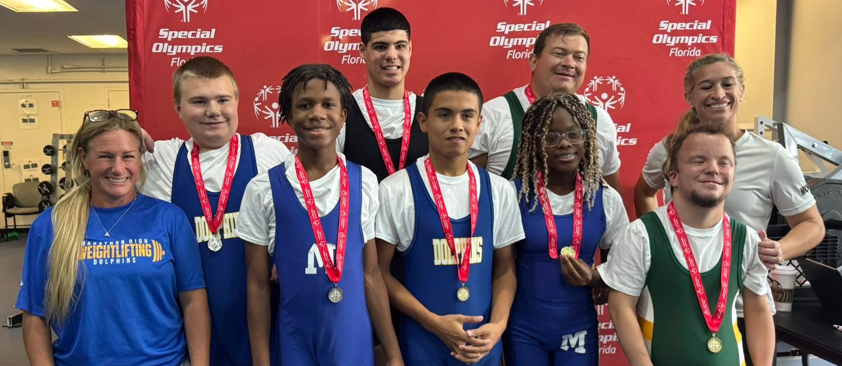 Special Olympics Weight Lifting