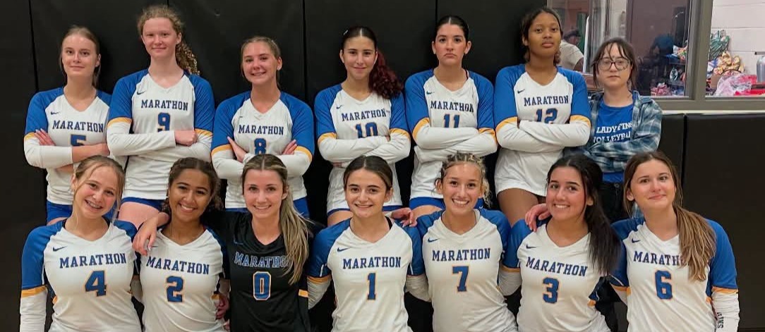 Lady Fins Volleyball Team wins game