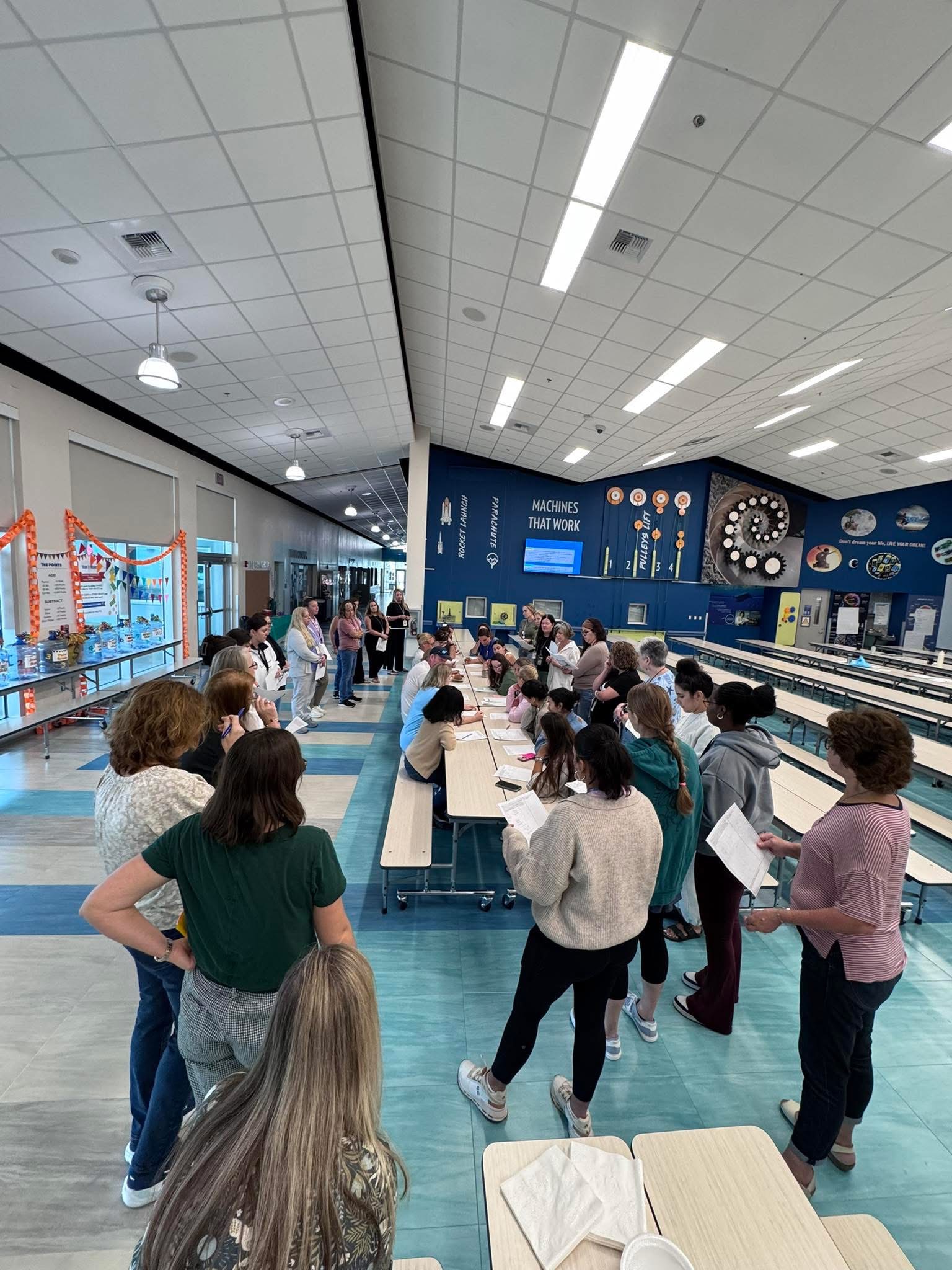 teachers hosting a socratic seminar