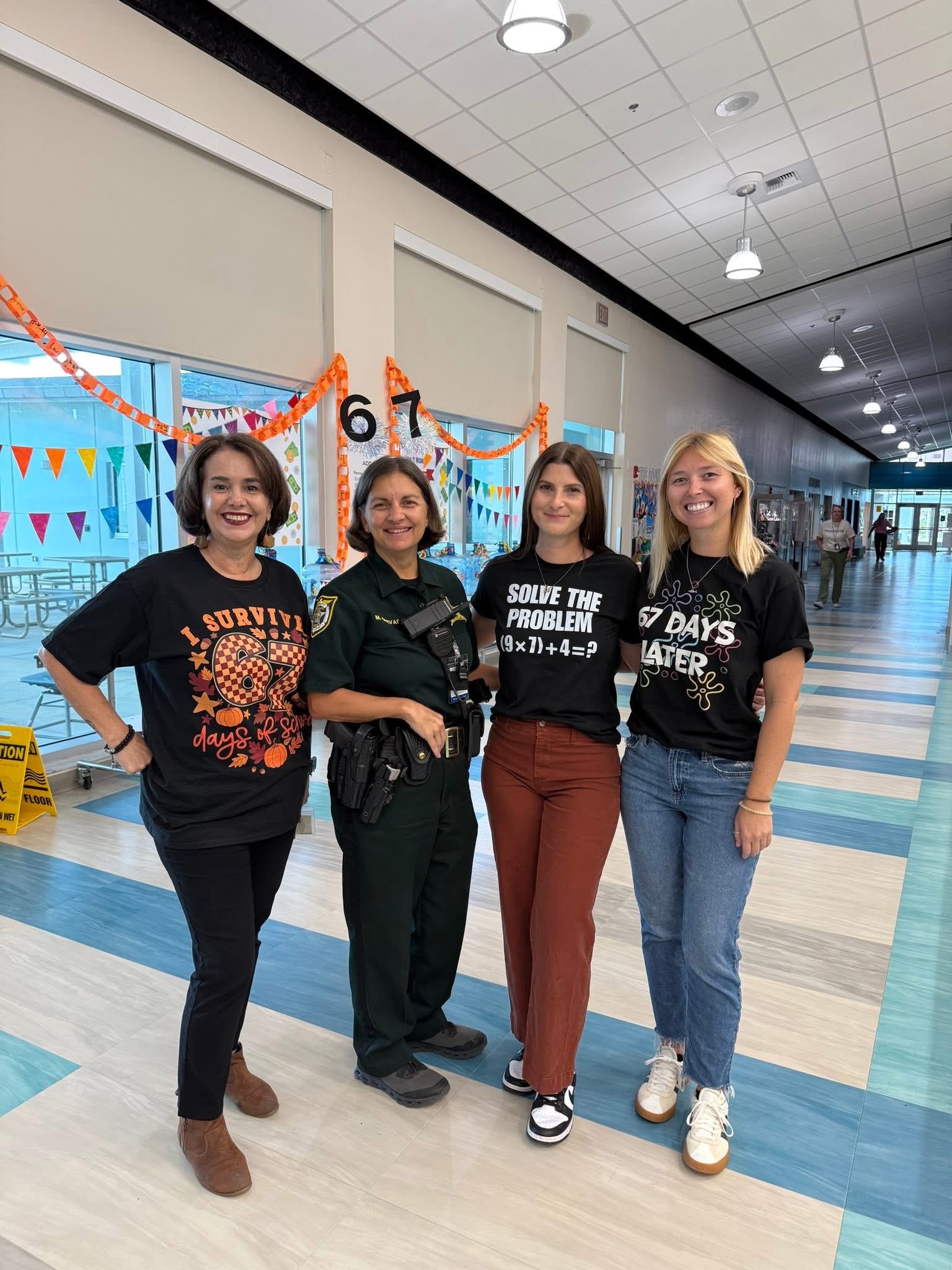 celebrating the 67th day of school