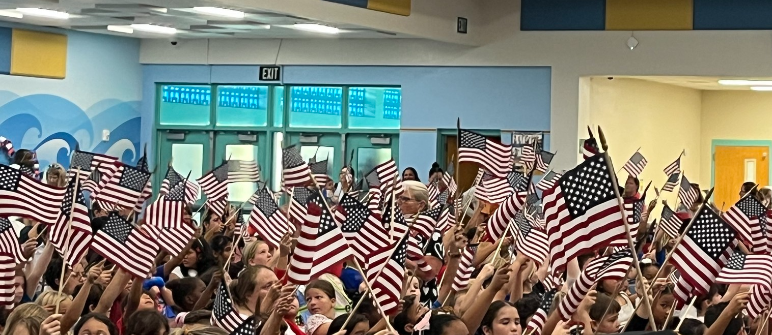 Red white and blue day at switlik